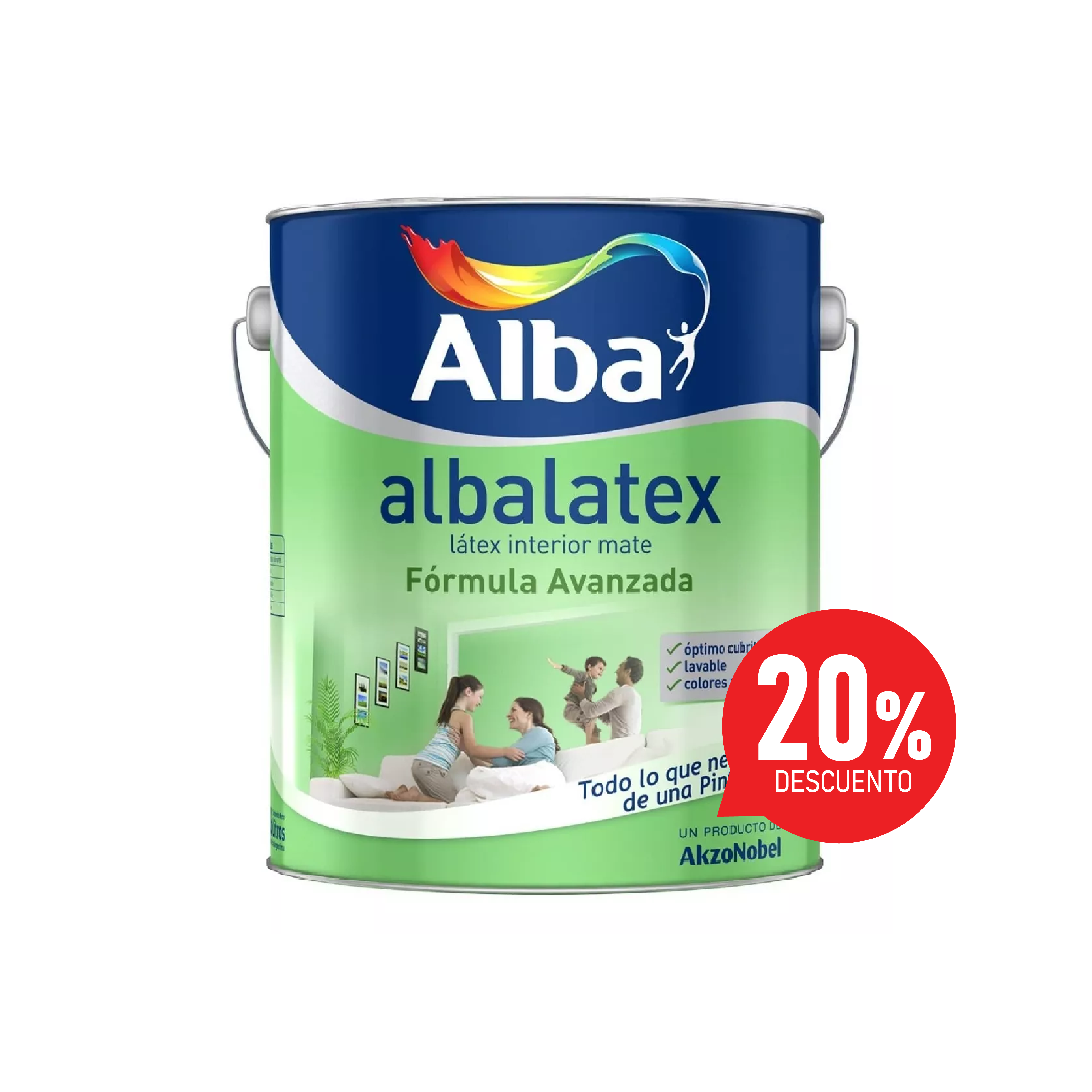 Albalatex Interior Mate Blanco X 20 L Andres Merino