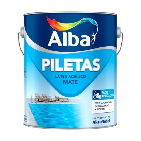 Piscinas Alba Acrilica x 4 L