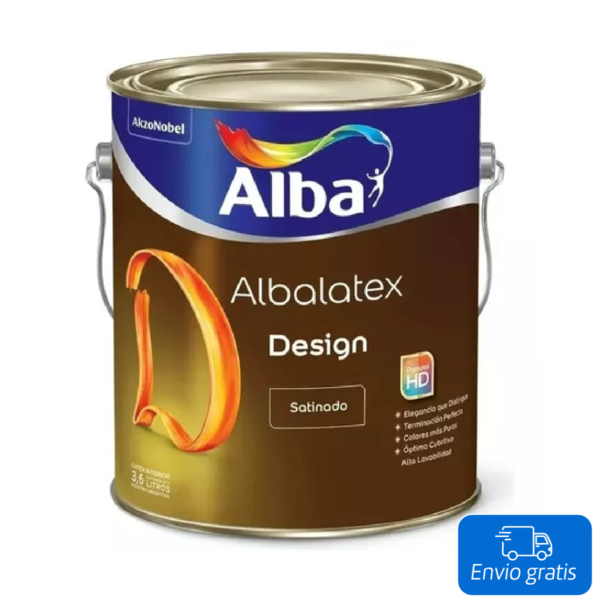 Albalatex Design Satinado Blanco x 20 L