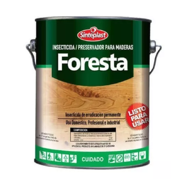 Foresta Preservador P/ Maderas Insecticida x 4 L