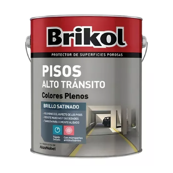 Brikol Pisos Alto Transito x 4 L