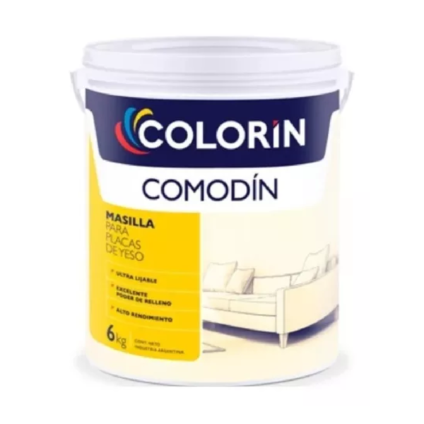 Colorin Comodin Masilla Placa de Yeso x 6 Kg