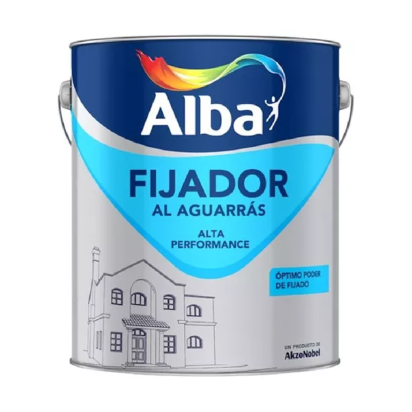 Fijador Alba Al Aguarras x 4 L