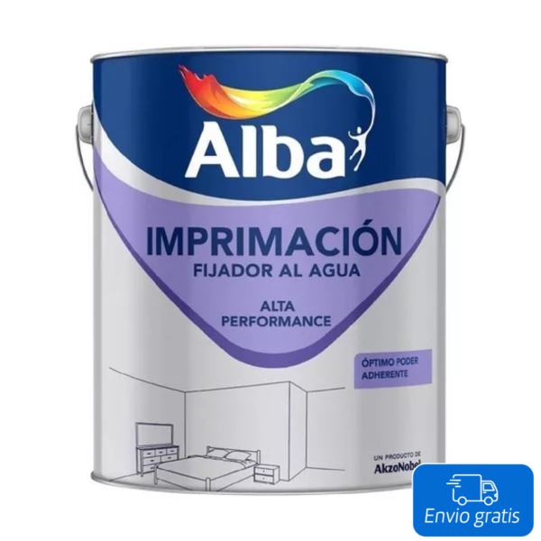 Imprimación Fijadora Al Agua Alba x 20 L