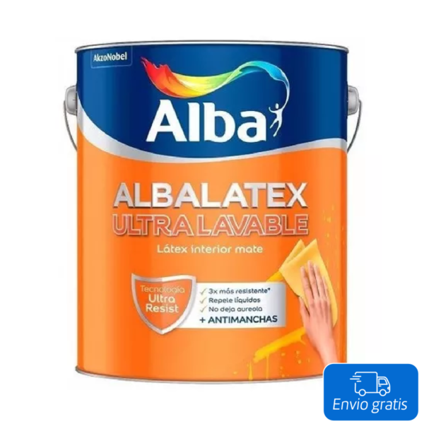 Albalatex Ultra Lavable Blanco x 20 L