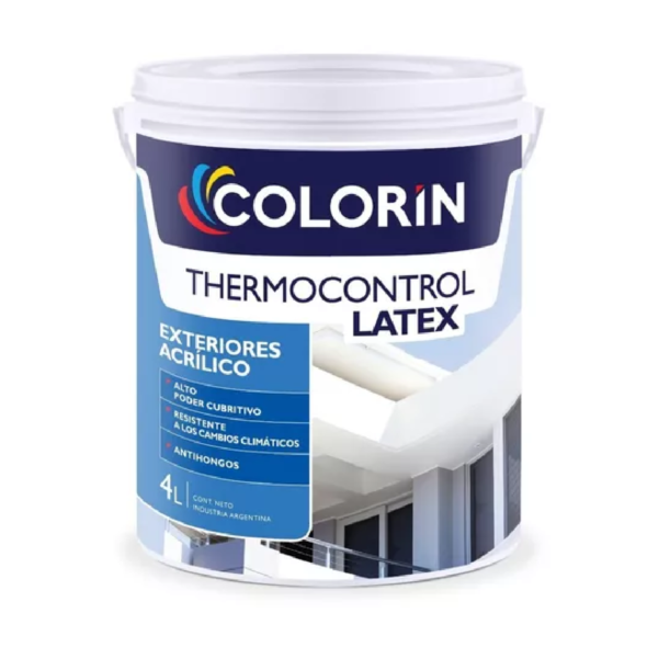 Thermocontrol Látex Acrílico Blanco X 4L