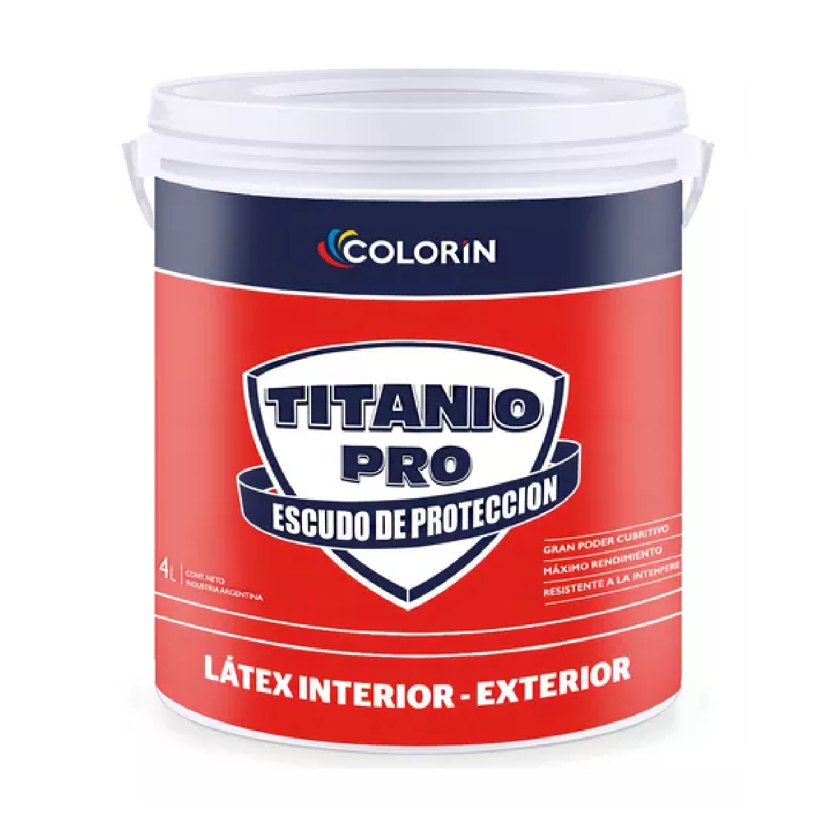 Colorín Latex Titanio X 10L