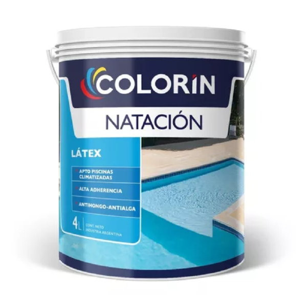 Piscina Colorín Acrílica Azul X 4L