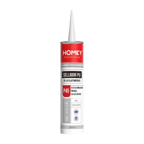 Sellador PU Gris 280ml  – Homey P45