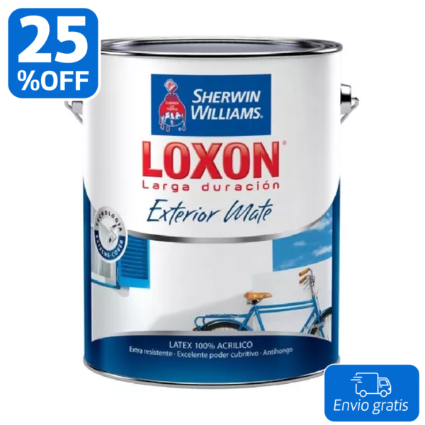 Loxon Exterior Mate Blanco x 20 L