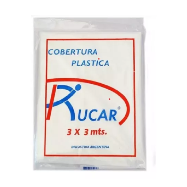 Cobertor Plástico Multiuso 3x3 Transparente Rucar