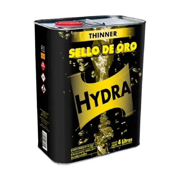 Thinner Sello De Oro Hydra 4 L