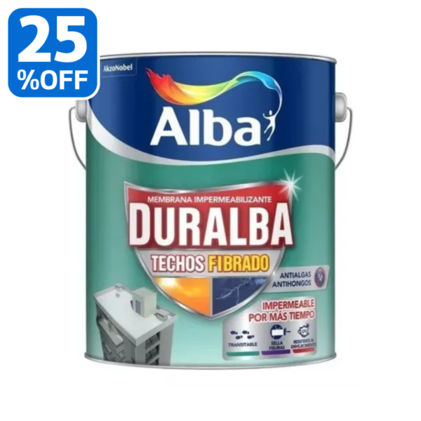 Duralba Techos Fibrado x 20 Kg