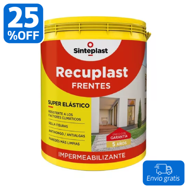 Recuplast Frentes Blanco x 20 L