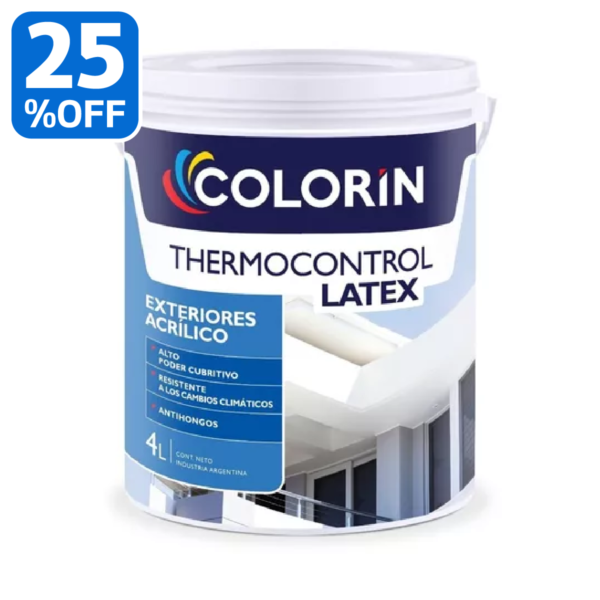 Thermocontrol Látex Acrílico Blanco X 20 L