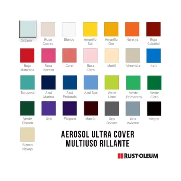 Aerosol Rust Oleum Colores 340 Gr - Imagen 2