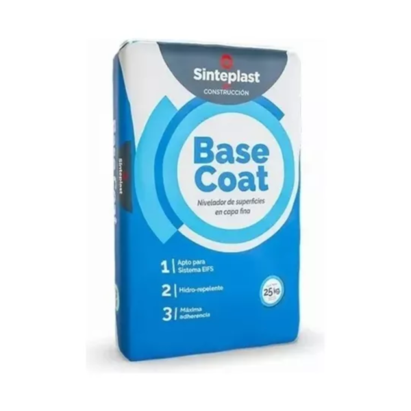 Base Coat Mortero Nivelador En Capa Fina Sinteplast 25kg