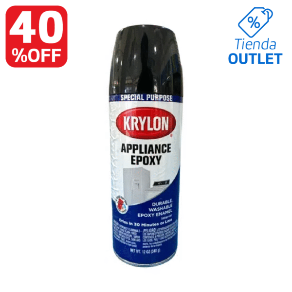 Aerosol krylon Epoxy Negro