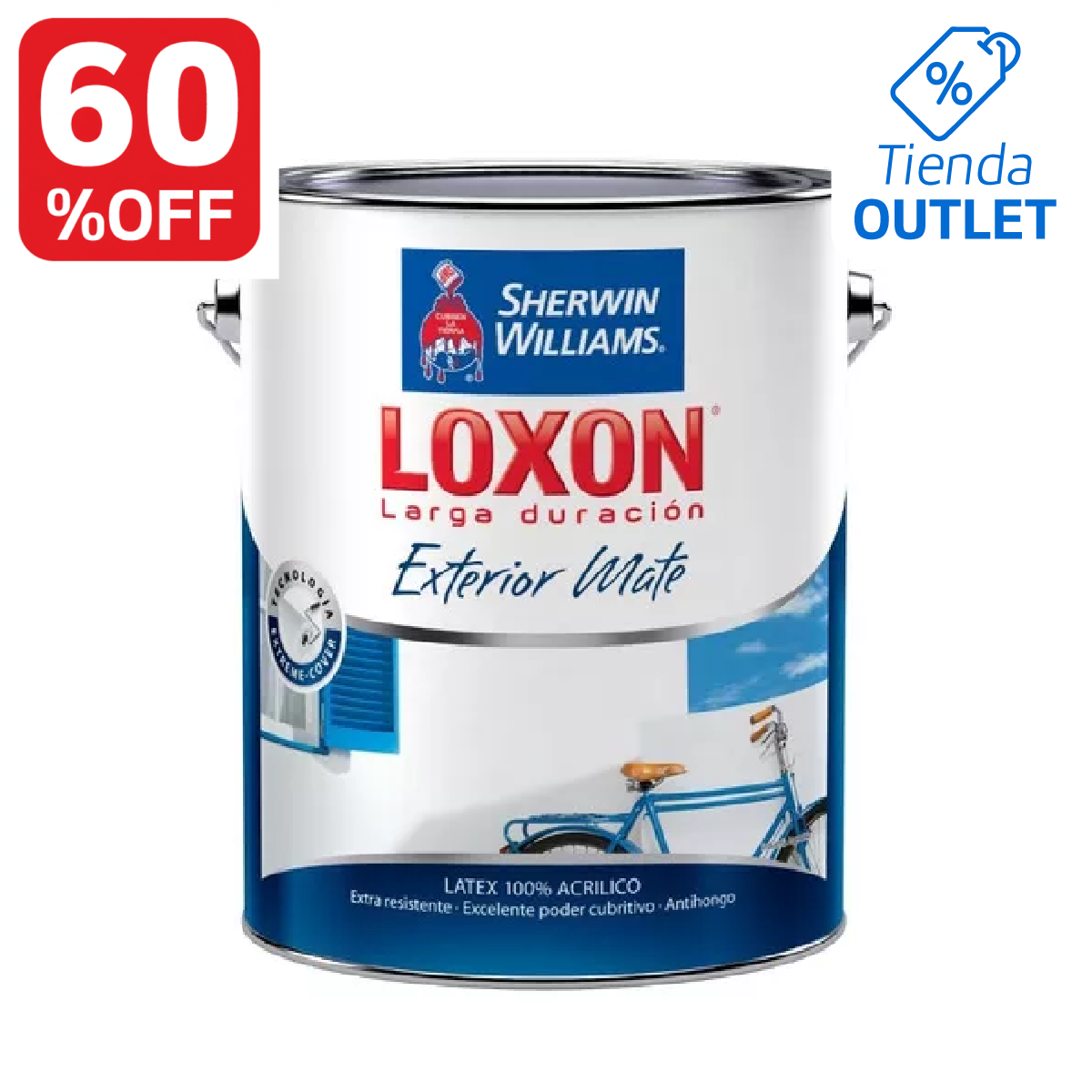 Loxon Exterior Mate x 20 L Colores Preparados