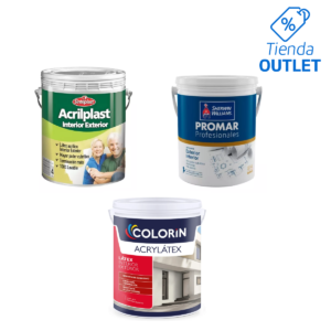 Látex x 10L Colores Preparados Segundas Líneas