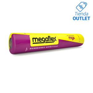 Membrana Asfáltica Megaflex Aluminio 35 Kg 10 Mts